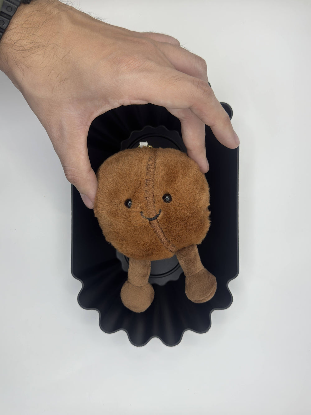 Peluche de grano de café